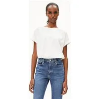ARMEDANGELS ARMEDANGELS IDAARA Damen T-Shirt aus Bio-Baumwolle, White, – Produktbild 2 von 5