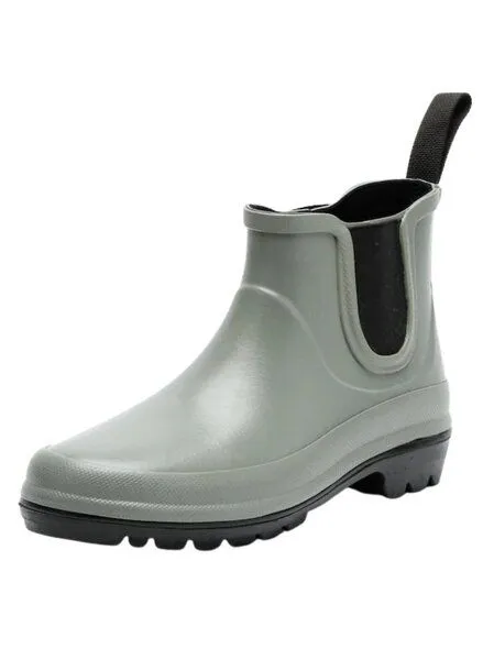 Grand Step Shoes Grand Step Shoes Damen Gummistiefel Vicky Kautschuk, Grau, – Produktbild 4 von 4