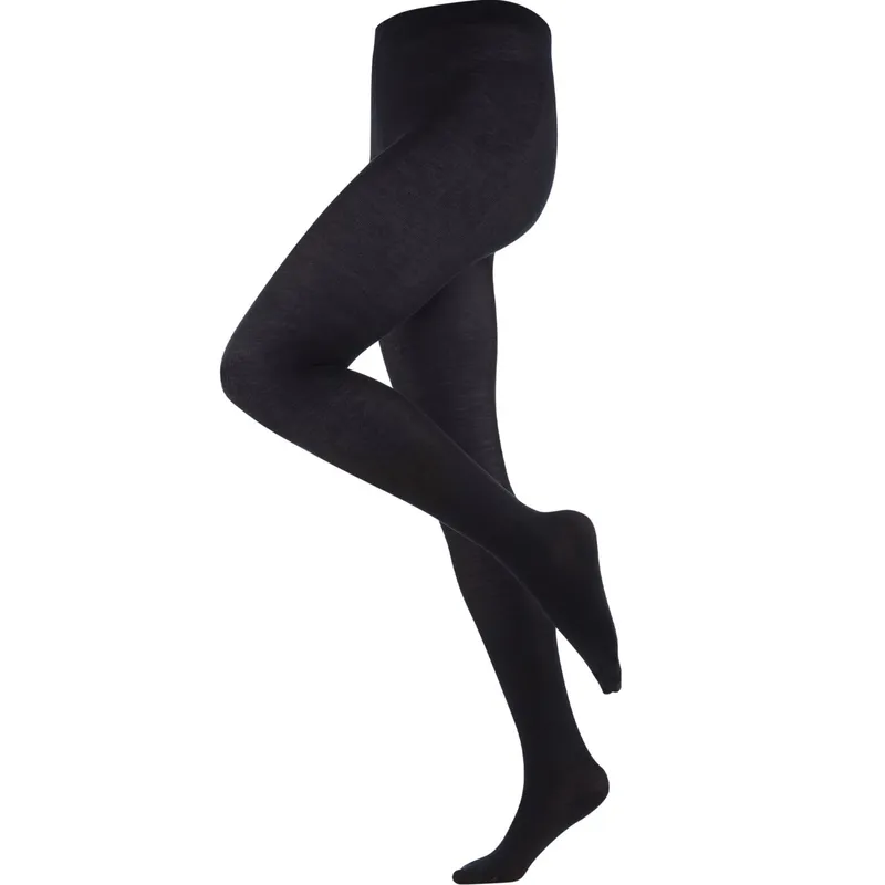 Living Crafts Living Crafts Woll-Strumpfhose Modell: Helene GOTS, Schwarz, – Produktbild 5 von 5