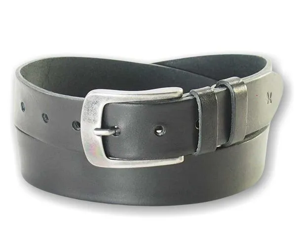 Greenbelts Greenbelts Herren Ledergürtel TYLER, Schwarz, – Produktbild 3 von 5