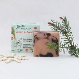 NICAMA NICAMA Weihnachtsseife mit Zimt & Kakao - XMAS-Special-Edition – Produktbild 1 von 1