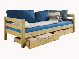 allnatura allnatura Kinderbett "Kiddy" - Schnäppchen 2127-03266 | Variante 03 | 90x200 cm | weiß-lasiert – Produktbild 1 von 1