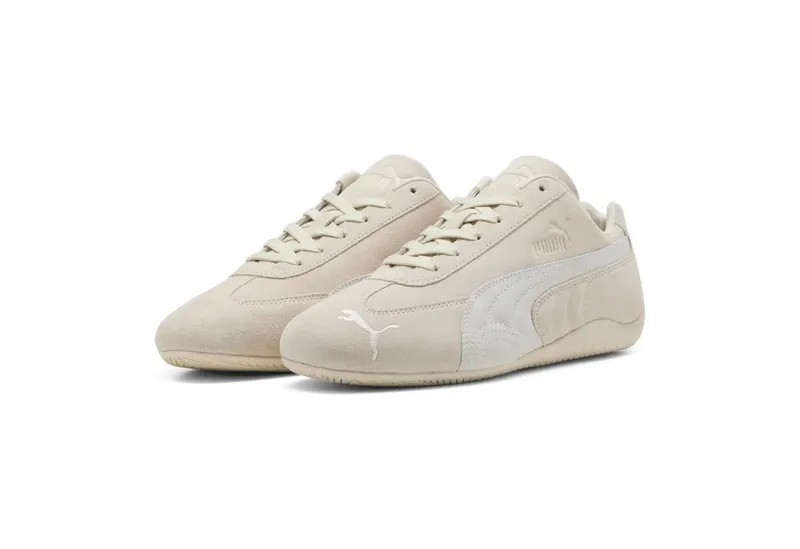 Puma Puma Speedcat OG (Leder) beige/weiss Sneaker, Beige, – Produktbild 3 von 5