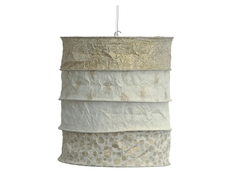 Mea Living Mea Living Lokta-Lampenschirm Calais Durchmesser: 28 cm, Höhe: 25,5 cm, Natur, – Produktbild 1 von 2