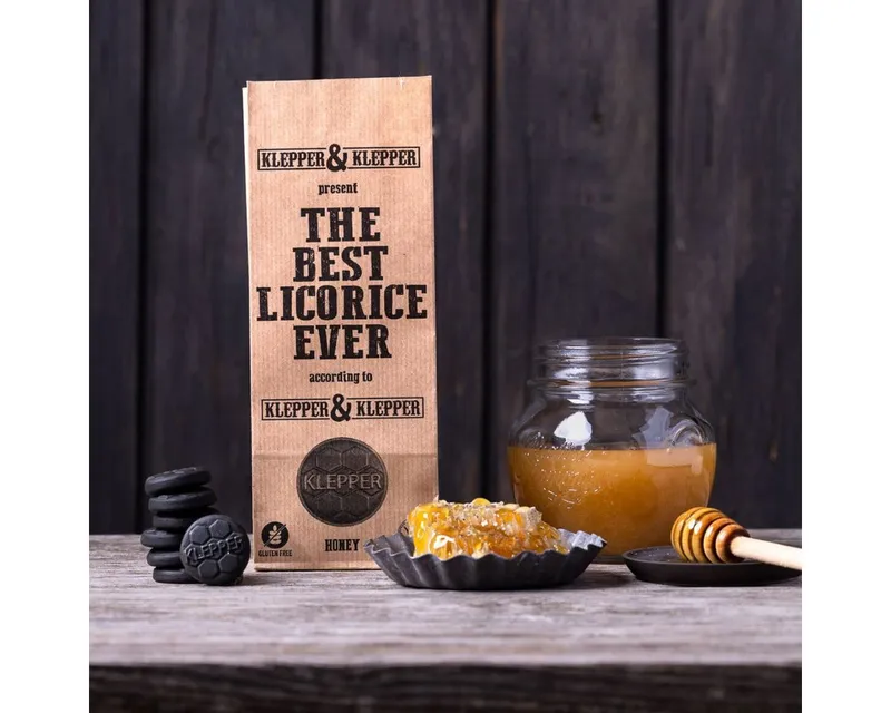 Klepper & Klepper Klepper & Klepper Süßigkeit Klepper & Klepper „Das Beste Lakritz Aller Zeiten“ mit Honig 200 g – Produktbild 3 von 3