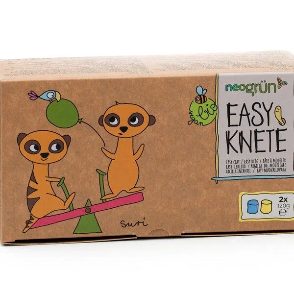 neogrün neogrün Easy-Knete 2er Set "Suri", Blau/gelb, – Produktbild 5 von 6