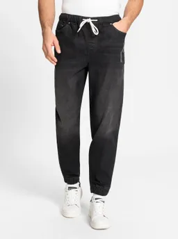 Catamaran Schlupfjeans blue-bleached + black denim – Produktbild 1 von 1