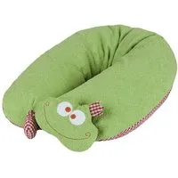 Efie Efie Stillkissen Frosch, abnehmbarer Kopf mit Rassel,100 % Made in Germany – Produktbild 1 von 1