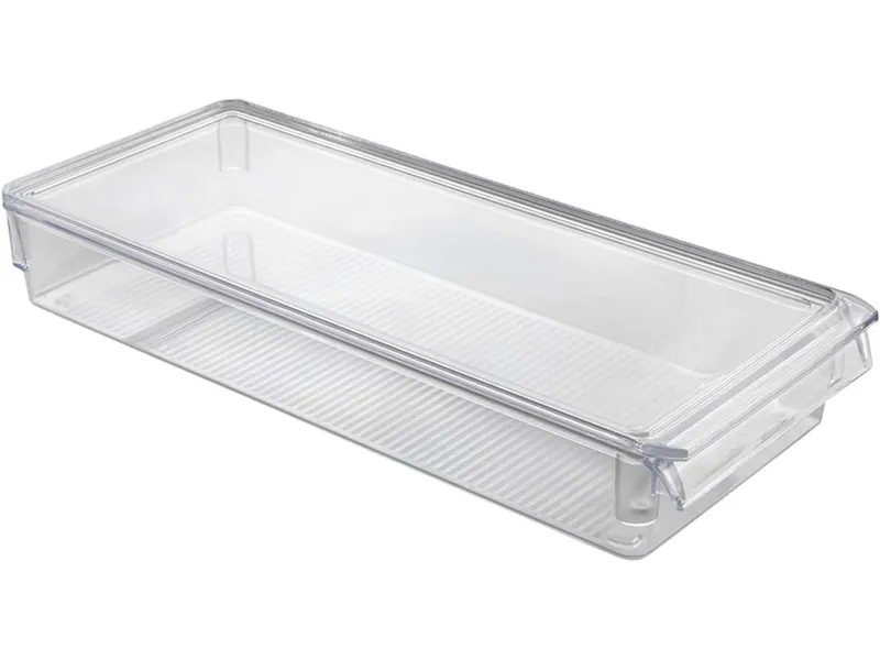 Metaltex Metaltex Kühlschrank Organizer "Frigo", mittel mit Deckel 15 x 37 x 5 cm – Produktbild 2 von 3