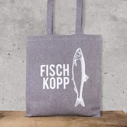 Bow & Hummingbird Bow & Hummingbird Baumwoll-Beutel Fischkopp – Produktbild 1 von 1