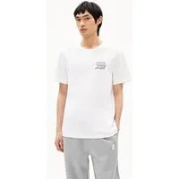 ARMEDANGELS ARMEDANGELS MAARKOS CHANGES Herren Heavyweight T-Shirt aus recyceltem Baumwoll Mix – Produktbild 1 von 1