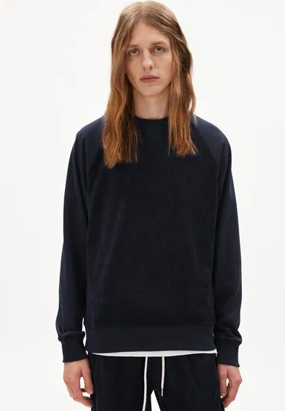 ARMEDANGELS ARMEDANGELS NAALO TERRY - Herren Sweatshirt Regular Fit aus Bio-Baumwolle, Night sky, – Produktbild 1 von 4