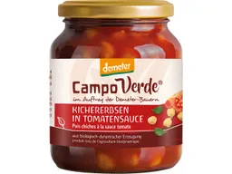 Campo Verde Campo Verde Bio Kichererbsen in Tomatensauce, 350 g – Produktbild 1 von 1
