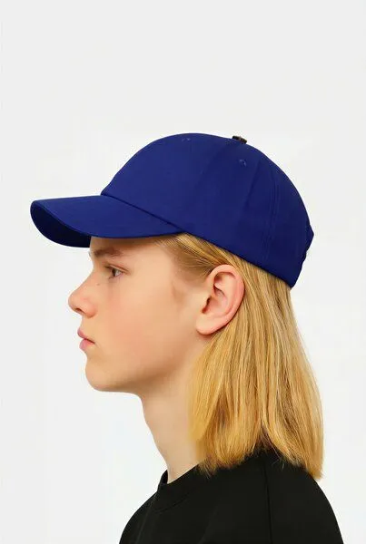 Lou-i Lou-i Kinder Cap Bio-Baumwolle, Royalblau, – Produktbild 4 von 4