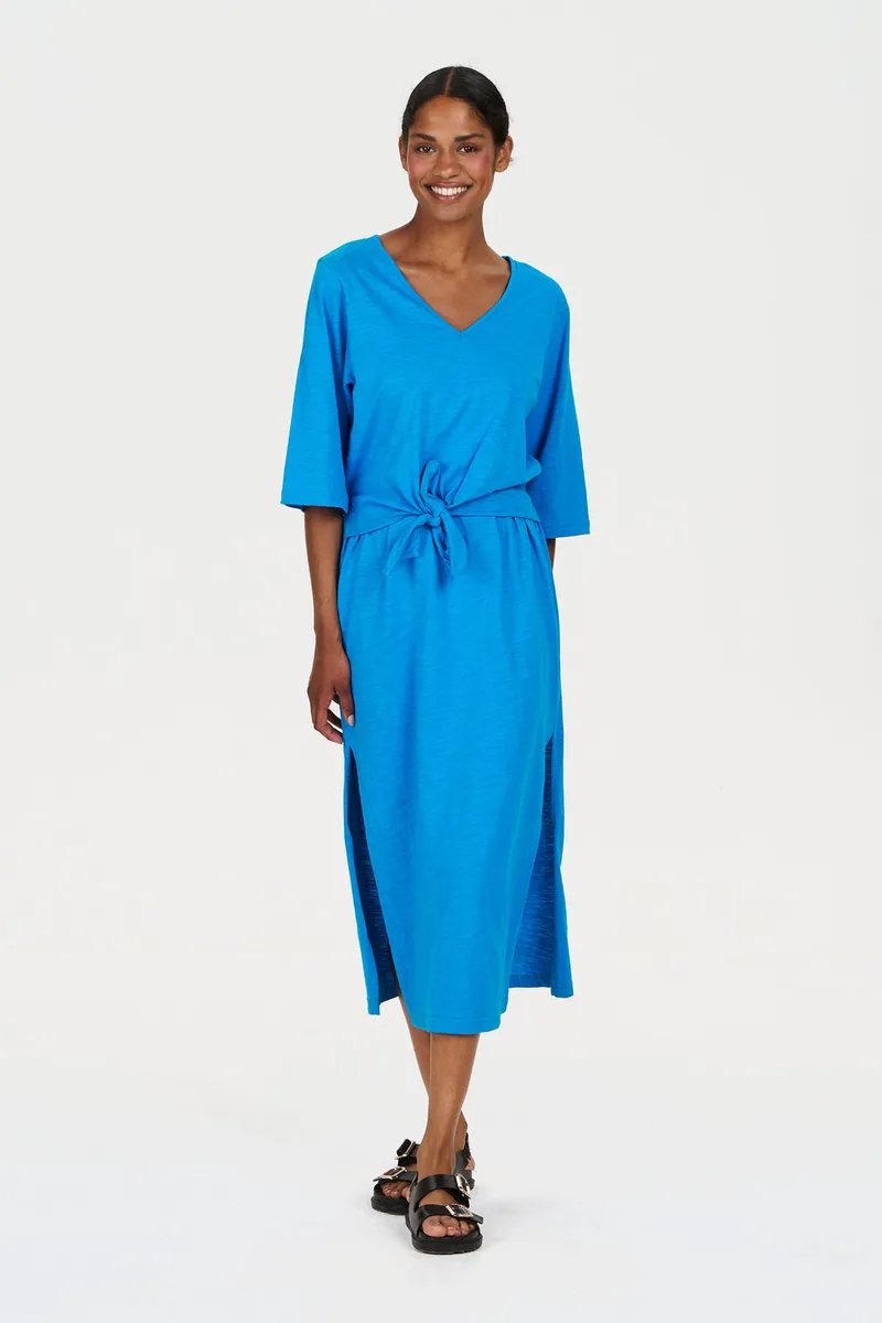 KOMODO KOMODO Damen vegan Kleid Hallie Kobaltblau, Blau, – Produktbild 1 von 1