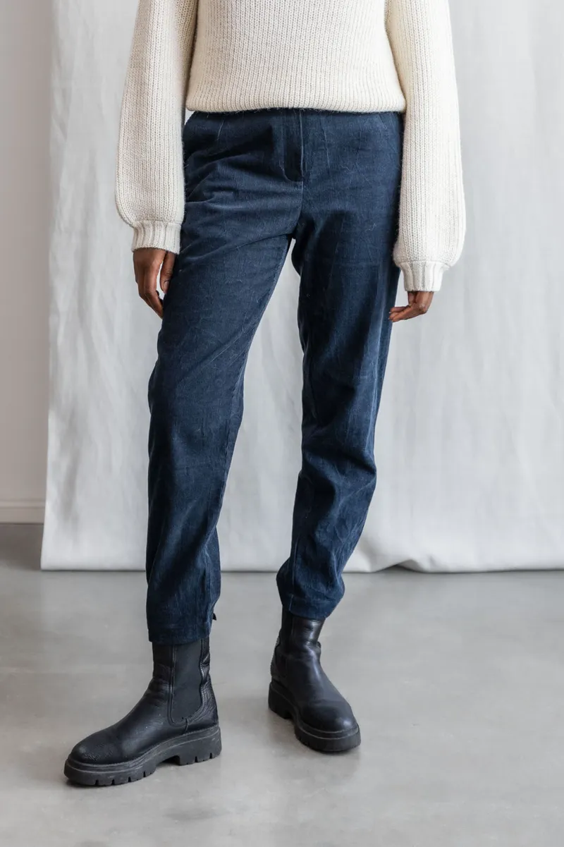 Jyoti - Fair Works Jyoti - Fair Works Damen vegan Hose Suhrut Nachtblau, Extra dunkelblau, – Produktbild 2 von 2