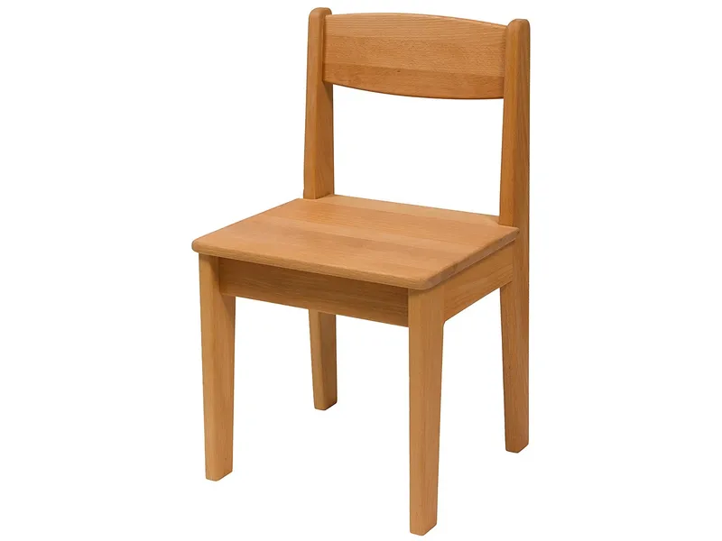 Caritas Werkstätten Caritas Werkstätten Kinderstuhl Buche massiv geölt 60x34x34cm, Natur, – Produktbild 1 von 1