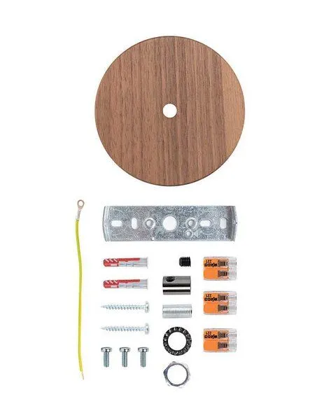 ALMUT von Wildheim ALMUT von Wildheim Pendelleuchte Walnussholz, dimmbar, Walnuss natur, – Produktbild 4 von 4
