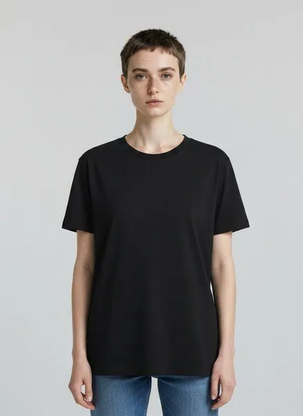 UNIPOLAR UNIPOLAR Basic T-Shirt Modell: Expressive, Black, – Produktbild 1 von 1