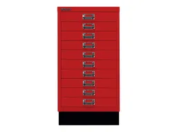 Bisley Bisley Schubladenschrank "MultiDrawer" DIN A3 mit 10 Schubladen kardinalrot – Produktbild 1 von 1