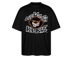 Spreadshirt T-Shirt Die Wilden Kerle Logo Wild Oversize Unisex T-Shirt (1-tlg) Oversized fit mit weit geschnittenen Ärmeln – Produktbild 1 von 1
