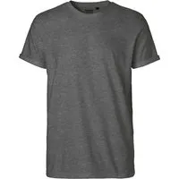 Neutral Neutral Bio-Herren-T-Shirt mit Roll-Up-Ärmeln, dark heather, Gr. XXL – Produktbild 1 von 1