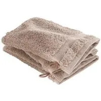 hessnatur hessnatur Waschhandschuh im 3er-Pack aus reiner Bio-Baumwolle, Kaschmir, – Produktbild 2 von 3