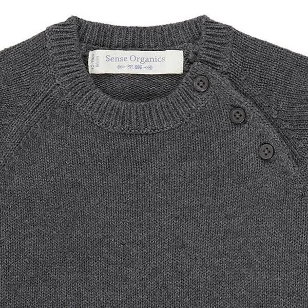 Sense Organics sense-organics Baby Strick Sweater *VICTOR* Polar Bear GOTS I Sense Organics – Produktbild 3 von 4