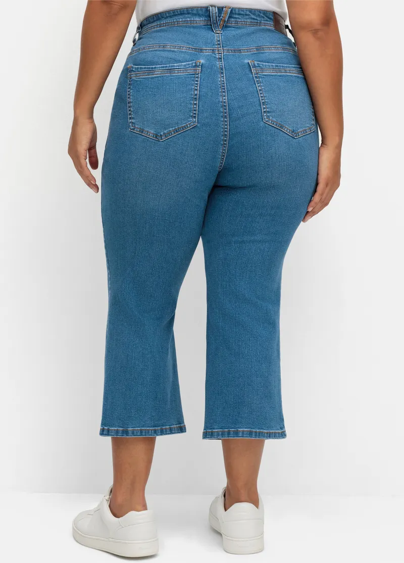 sheego 7/8-Jeans, Blue denim, – Produktbild 2 von 2