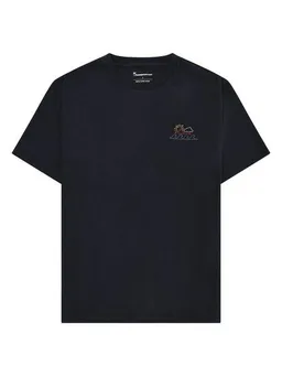 KnowledgeCotton Apparel KnowledgeCotton Apparel T-Shirt mit Stickerei aus Bio-Baumwolle – Produktbild 1 von 1