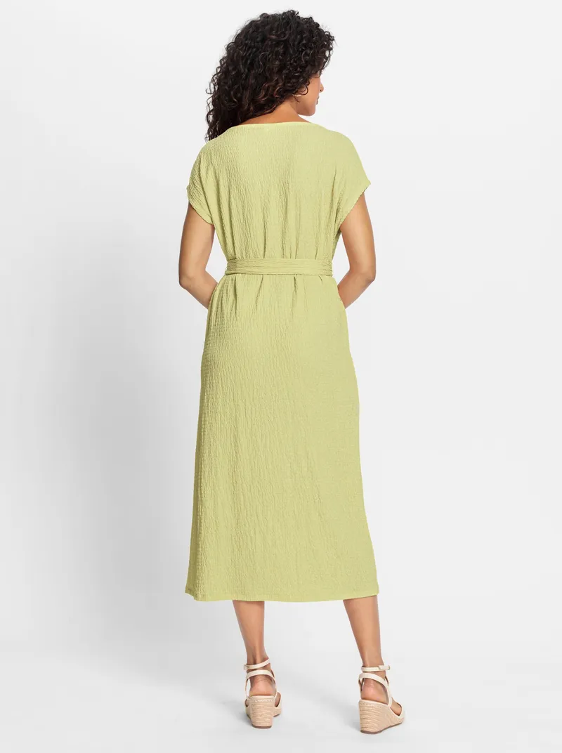Witt Jerseykleid, Lindgrün, – Produktbild 2 von 2