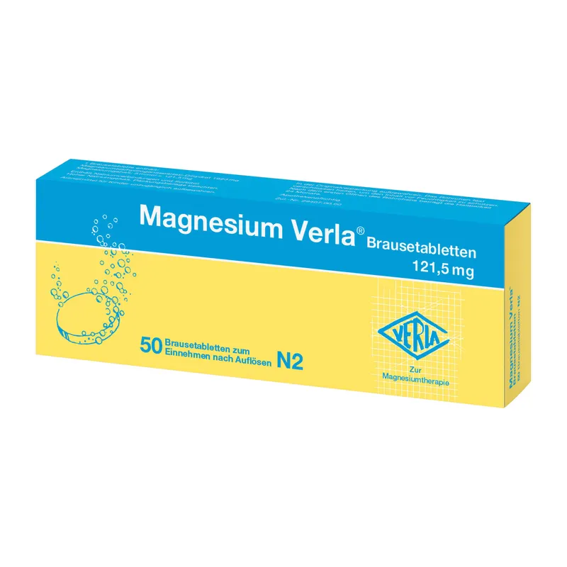 Magnesium-Verla Magnesium-Verla Brausetabletten – Produktbild 1 von 3