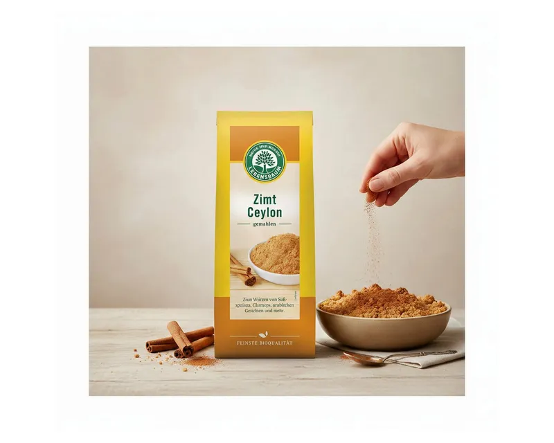 leben Salz Lebensbaum Bio Zimt Ceylon gemahlen – Produktbild 2 von 3