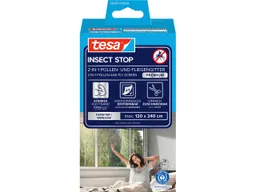 Tesa tesa Pollen und Fliegengitter "Premium" 2-in-1, 120 x 240 cm, anthrazit – Produktbild 1 von 1