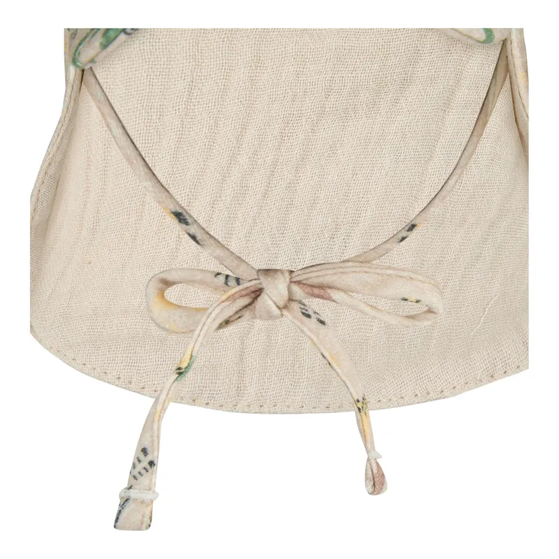 Sterntaler Sterntaler Musselin-Schirmmütze mit Nackenschutz Safari, Beige | mehrfarbig, – Produktbild 2 von 3