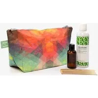paprcuts paprcuts Kulturbeutel, Tropical heat (rot grün), – Produktbild 1 von 1