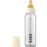 BIBS BIBS Babyflasche aus Glas im Komplett-Set Ivory 225 ml – Produktbild 1 von 1