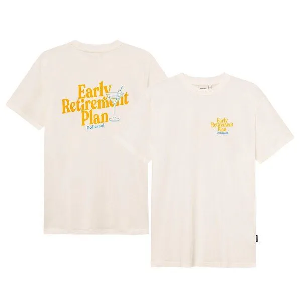 Dedicated DEDICATED T-Shirt Stockholm - Retirement Plan - aus Bio-Baumwolle – Produktbild 2 von 3