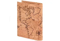 Simaru Simaru Geldbörse MAEL (Worldmap), Portmonee aus Kork, veganer RFID-Schutz, wasserdicht und langlebig – Produktbild 1 von 1