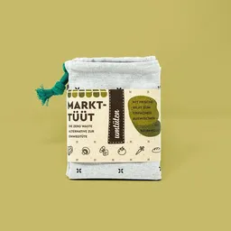 umtüten umtüten Markt-Tüüt aus Recyling Bio Baumwolle – Produktbild 1 von 1
