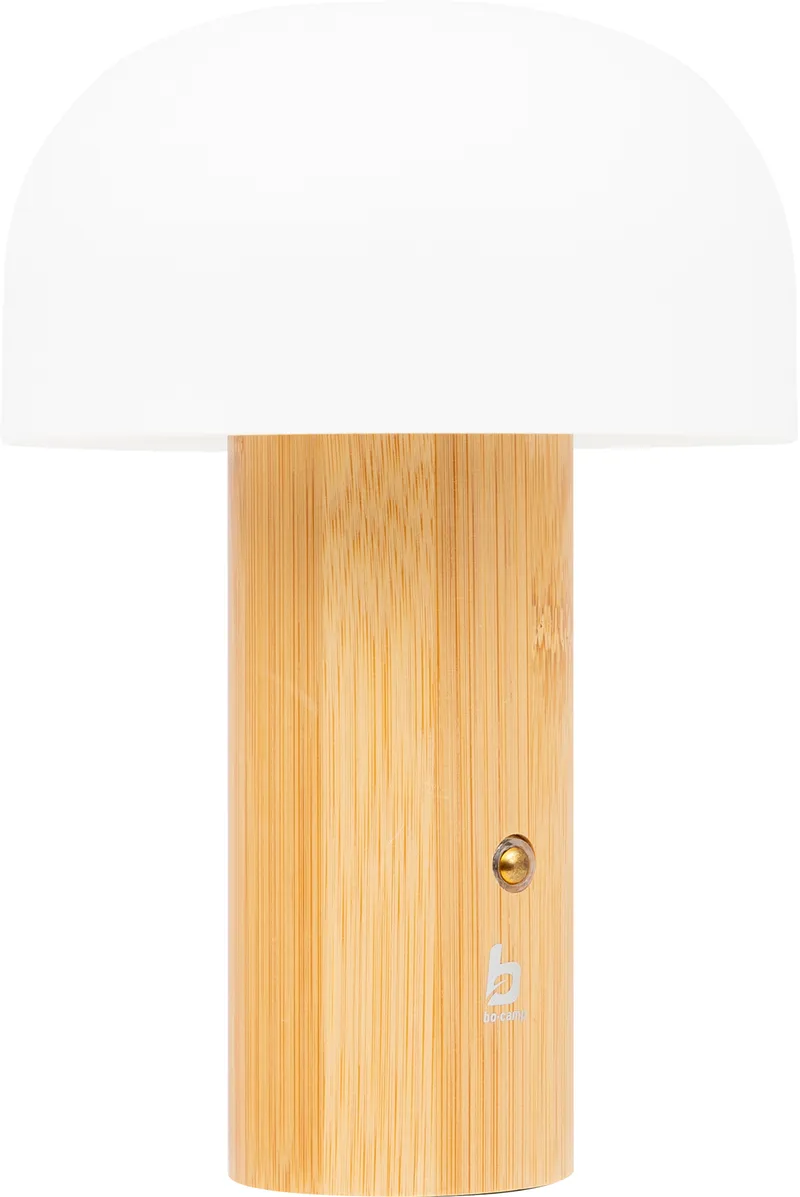 Bo-Camp Bo-Camp Nasstington Akku-Tischlampe aus Bambus dimmbar 180 lm, Hellbraun, – Produktbild 2 von 2