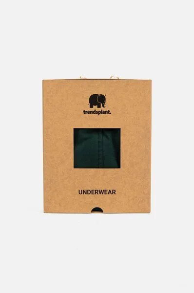 Trendsplant Trendsplant Organic Essential Boxer Briefs Green, Grün, – Produktbild 3 von 4