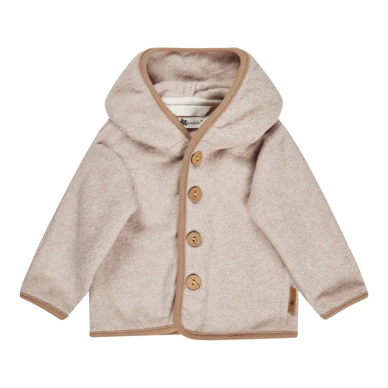 Sterntaler Sterntaler Safari Baumwollfleece-Jacke, Beige, – Produktbild 1 von 3