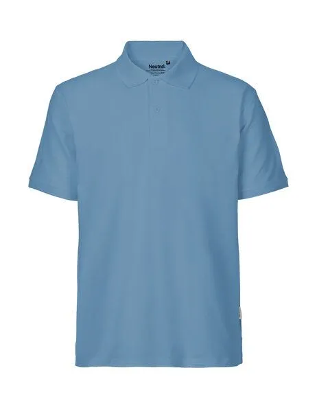 Neutral® - 3FREUNDE Neutral® - 3FREUNDE Männer Poloshirt, Dustyindigo, – Produktbild 3 von 4