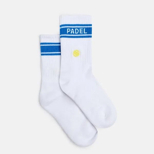 Natural Vibes Natural Vibes Padel Socken | Padel Tennis Socken | Bio GOTS | Tennissocken | Herren Damen Socken | Unisex – Produktbild 1 von 2