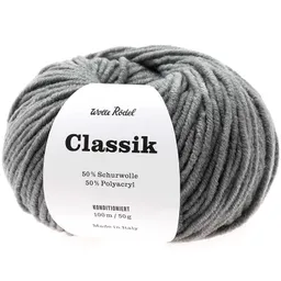 Wolle Rödel Wolle Rödel Classik Mittelgrau-Melange – Produktbild 1 von 1