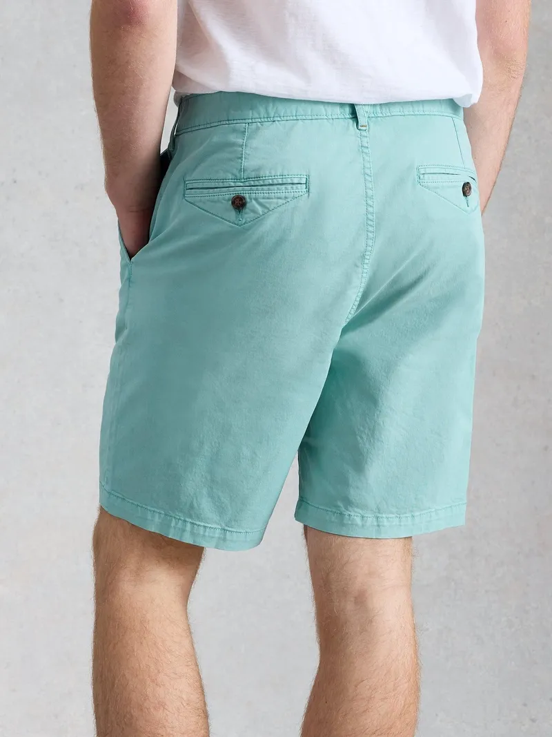 White Stuff Chino-Shorts aus Bio-Baumwolle - 36/R, Hellblau, – Produktbild 4 von 4
