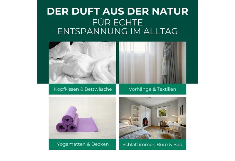 Silberkraft Silberkraft Kissenspray mit 100 % Bio Lavendel – Produktbild 6 von 8