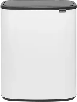 Brabantia Brabantia Bo Touch Bin 2 x 30L White – Produktbild 1 von 1