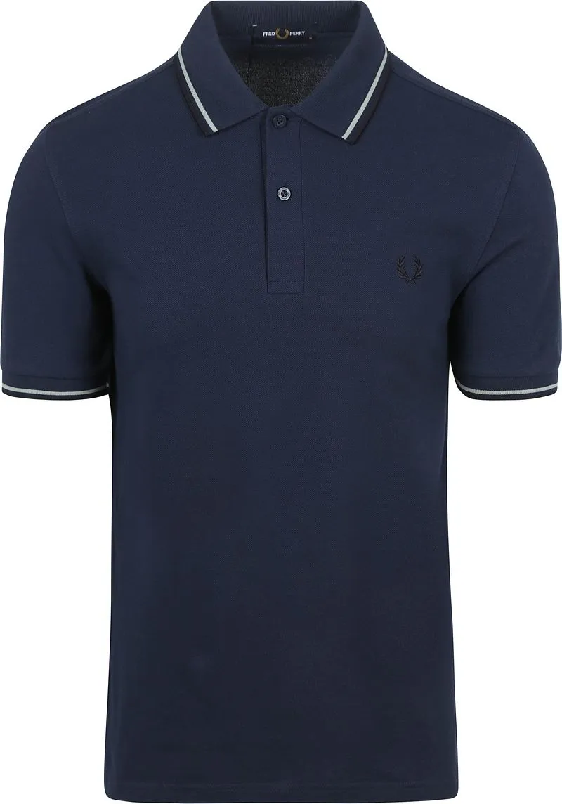 Fred Perry Fred Perry M3600 Polo Dunkelblau Y21 - Größe M, Dunkelblau, – Produktbild 2 von 4